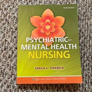 Wolters-Kluwer Psychiatric-Mental Health Nursing Book Sheila Videbeck 6th ed